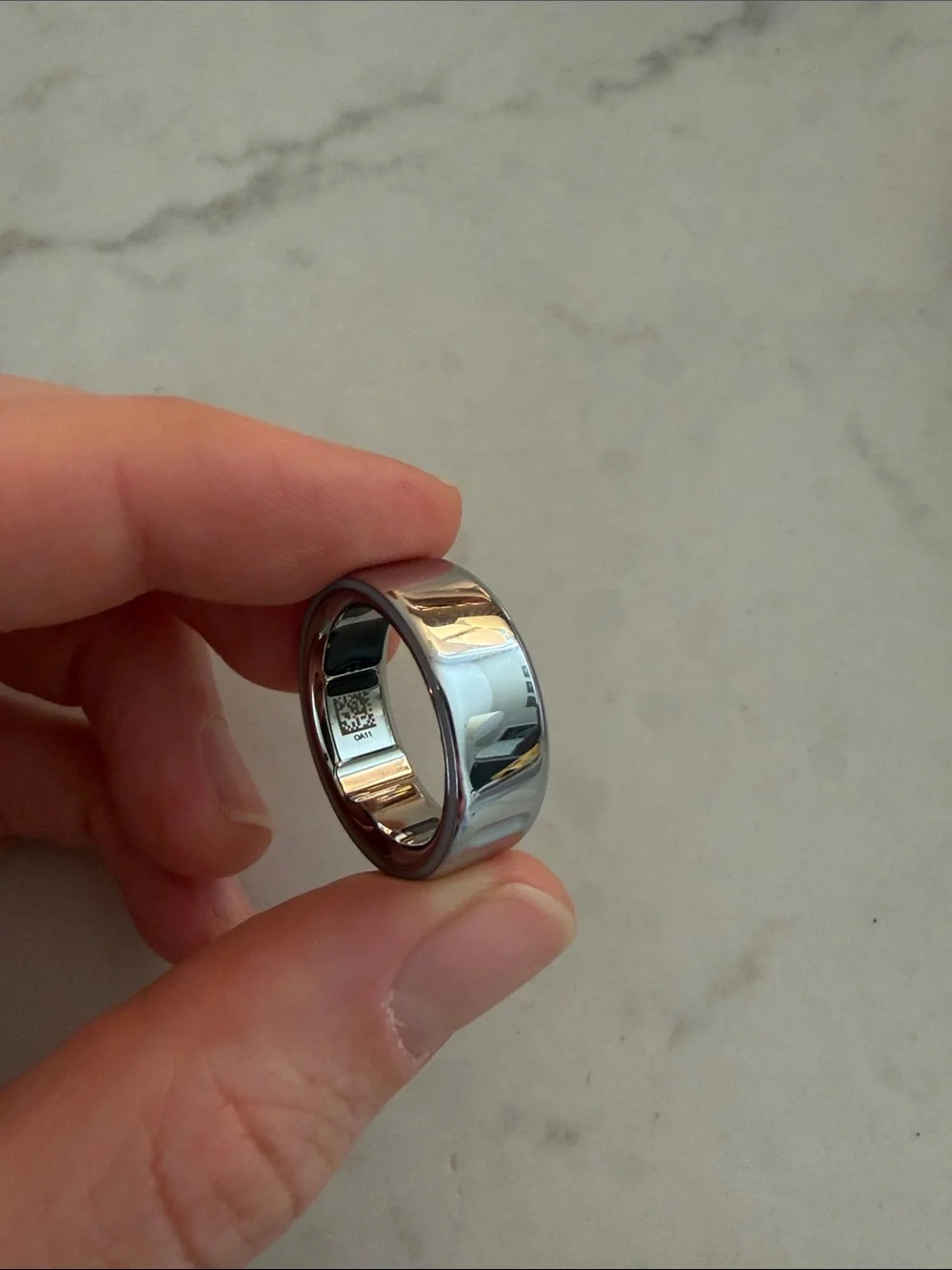 NWT Gen 4 Horizon Silver Oura Ring size 8